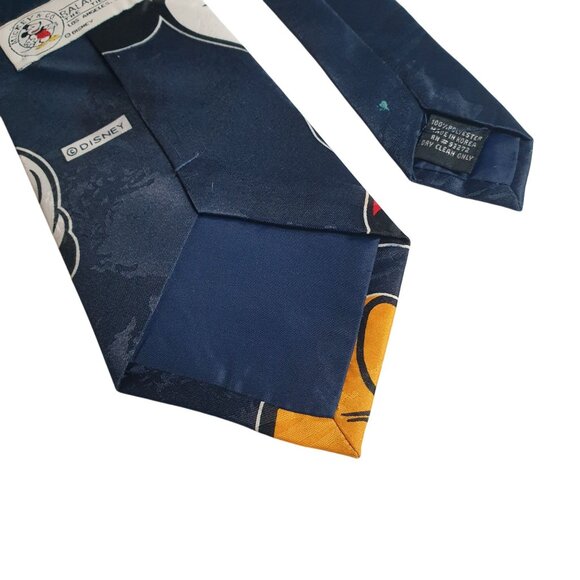 Mickey Mouse Vintage Mens Tie Balance Inc Disney 1990s Cartoon Character Necktie - Picture 5 of 5